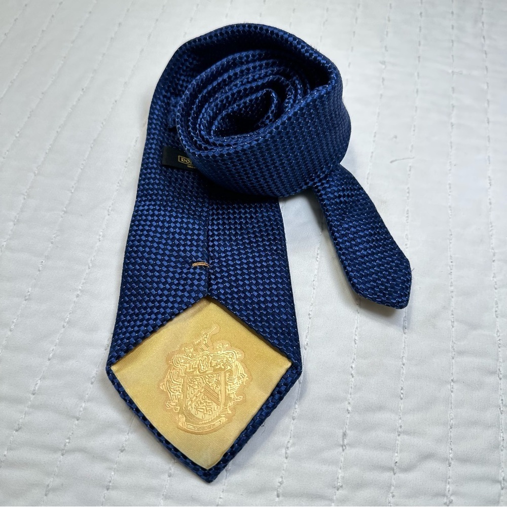 Donald J Trump Signature Collection Men’s Neck Tie 100% Silk Luxury Gold Bar - Picture 2 of 12
